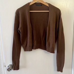 Brandy Melville Brown Elizabeth Sweater